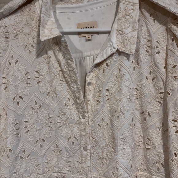 Sezane Bella Cream Maxi Dress - Picture 3 of 5